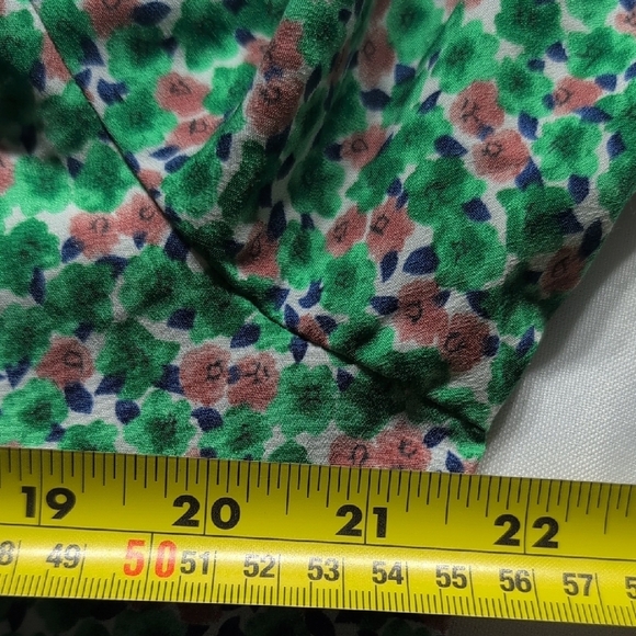 Floral Green Maxi Dress - Picture 5 of 10